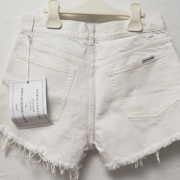 Revolve Forte dei marmi couture Milano white with pearls size 29 - Picture 4 of 8